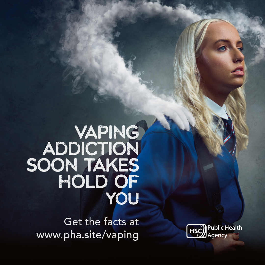 Vaping addiction can soon take hold HSC Public Health Agency